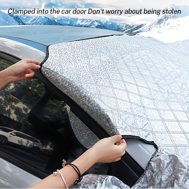 Cheap Magnetic Car Snow Cover Front Windshield Winter Ice Snow
