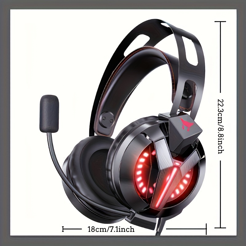 M180 Pro Gaming Headset: Experience Immersive Audio Noise - Temu