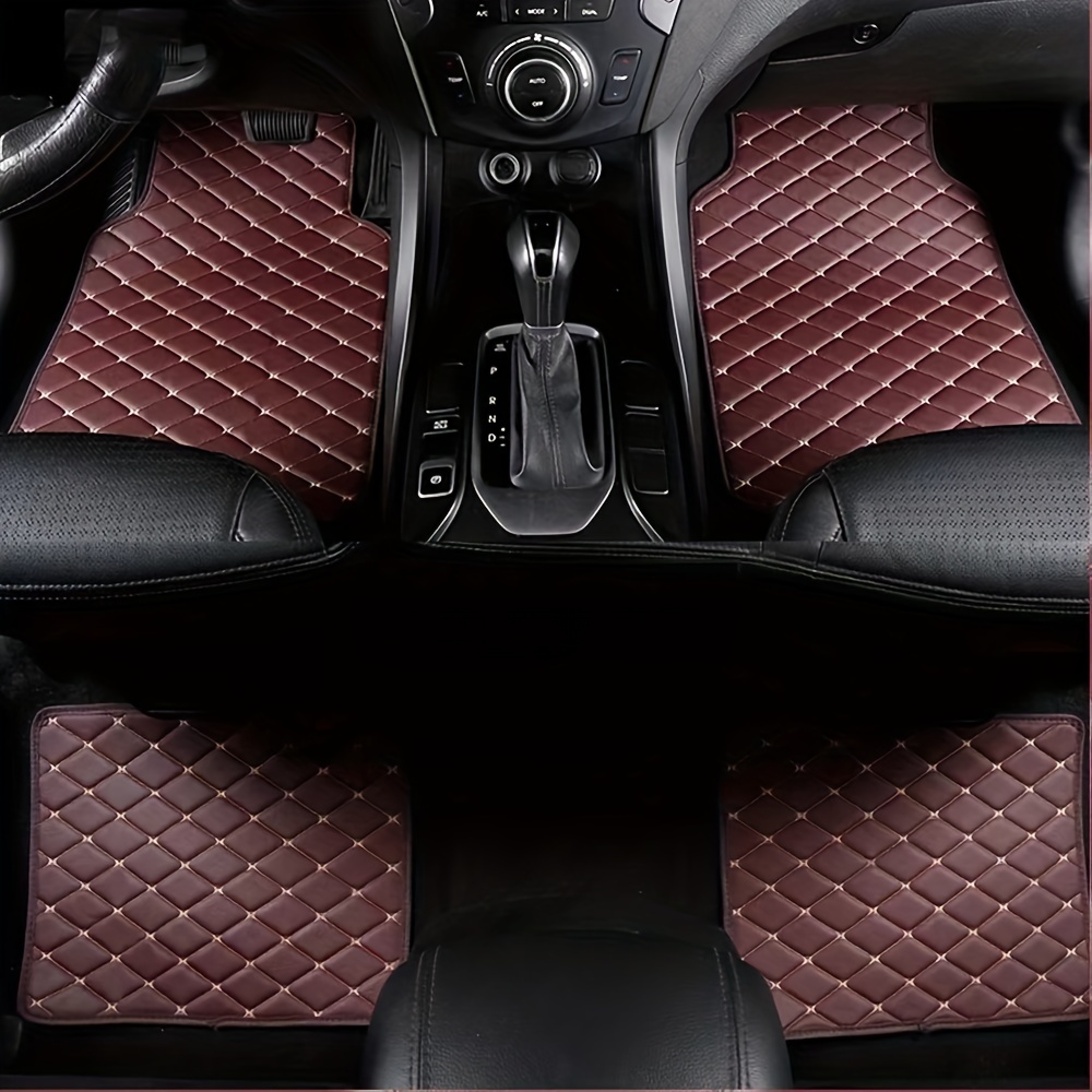 Benutzer definierte Leder Flash-Matte Auto Fußmatten für Saturn alle Modell  für Saturn s Auto Fußmatten Auto Teppiche umfasst Styling