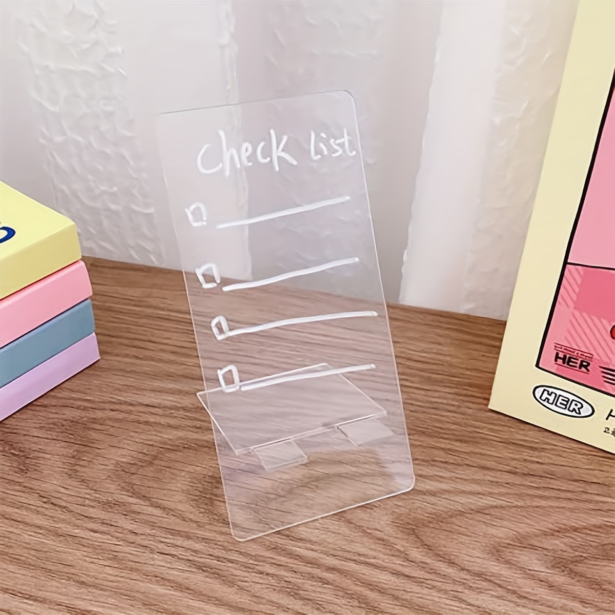 Acrylic Bulletin Board Transparent Letter Board Transparent Temu