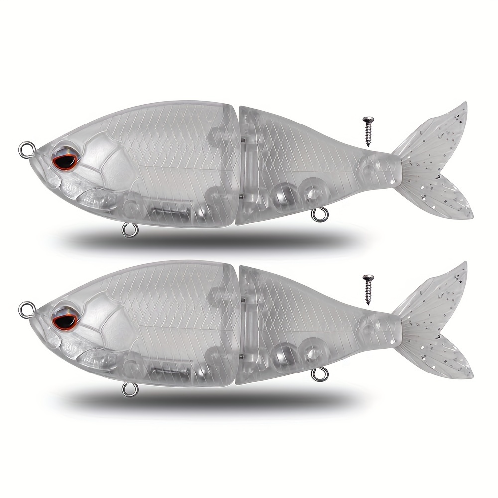 Transparent Abs Plastic Fishing Lure Catch Big Bass 2 - Temu Canada