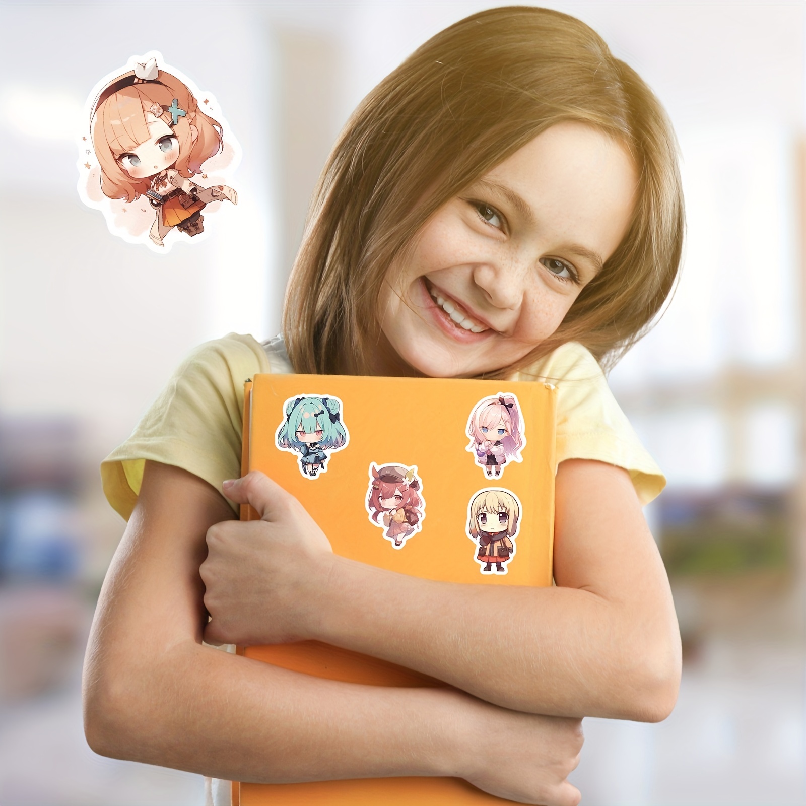 Cute Anime Stickers Vinyl Waterproof Cartoon Anime Stickers - Temu