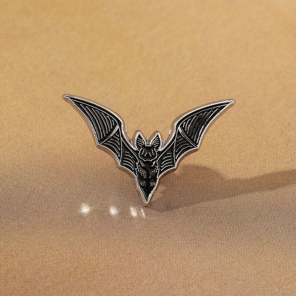 Purple Batwing Dagger enamel pin - neo trad - creepy cute - pastel goth -  spooky - lapel pin badge