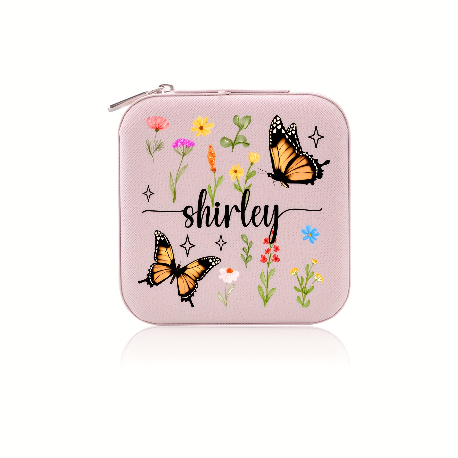 Personalized Butterfly Pencil Case
