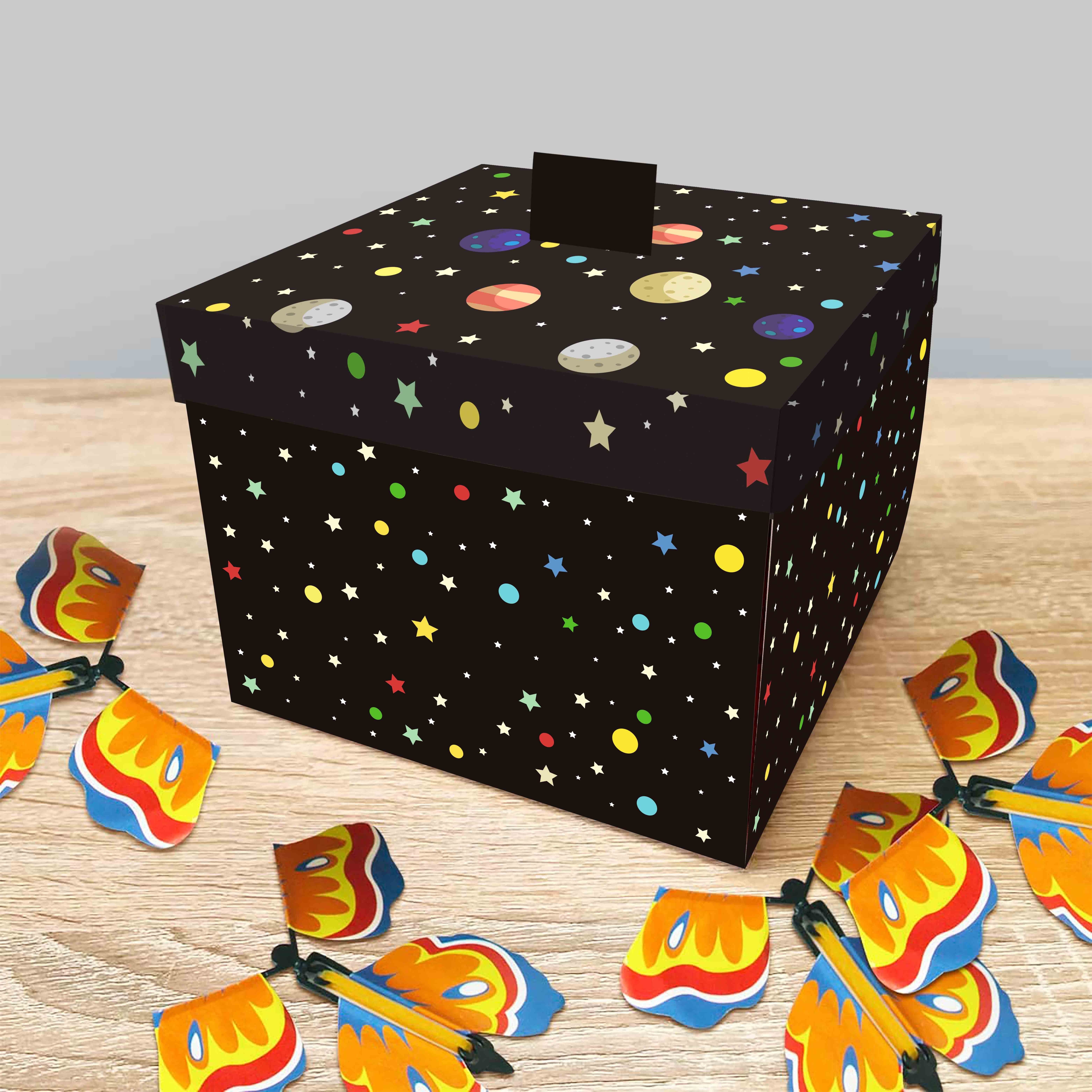 Explosion Surprise Box Surprise Butterfly Gift Handmade Birthday  Anniversary Wedding DIY Explosion Gift Box flying butterfly