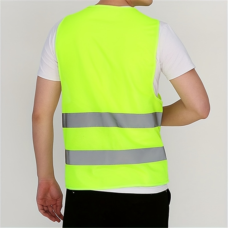 High Visibility Safety Vests for Men & Women: Reflective Shirts for  Cycling, Running & Construction Sites