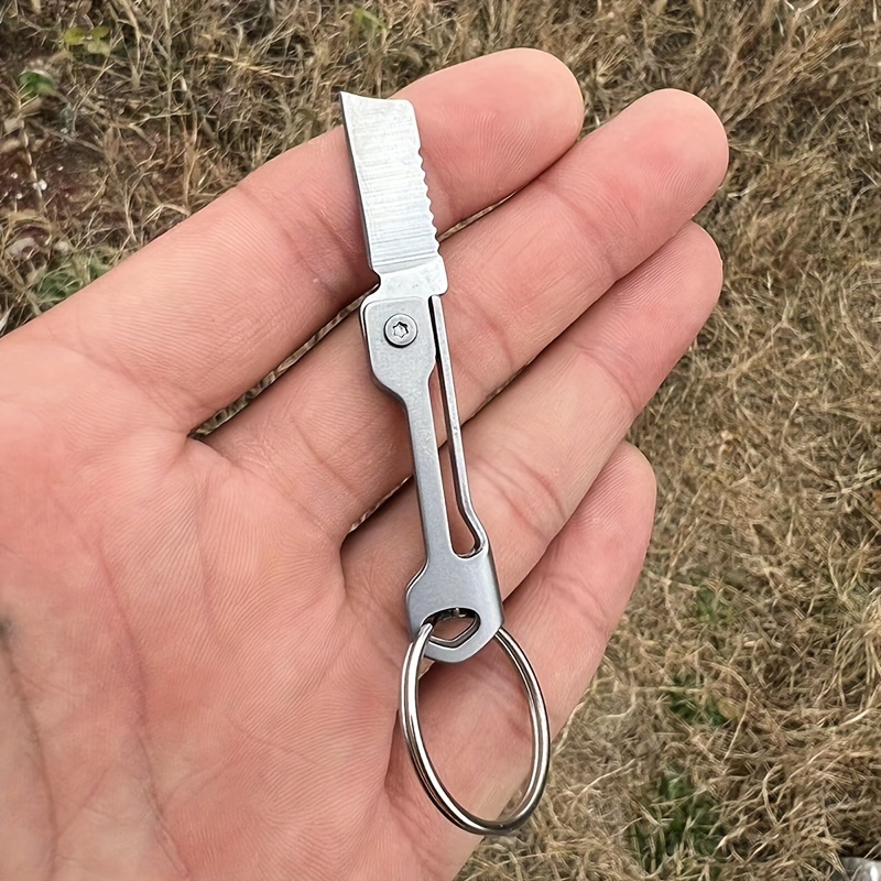 Pocket Mini Knife Vintage Skull Design Outdoor Camping - Temu Canada