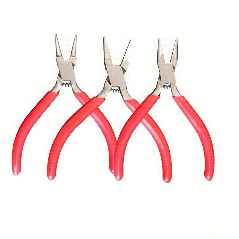  NIUPIKA Jewelry Pliers Set Jeweler Making Pliers Kit with  Needle Nose Plier Round Nose Plier Wire Cutter Plier for Jewelry Making  Supplies Wire Wrapping Cutting DIY Craft Tools : Arts, Crafts