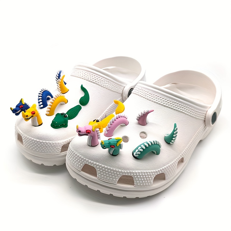 Set 3d Dragon Charms snake Crocodile Shoes Slippers - Temu Canada
