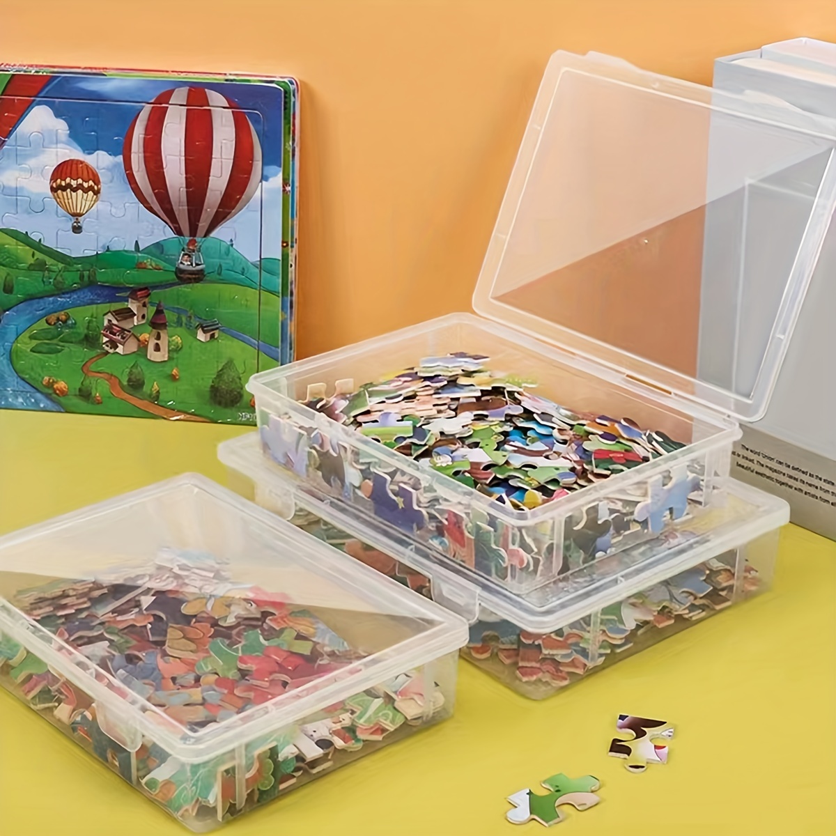 Building Blocks Storage Box Kids Toys Parts Classification Storage