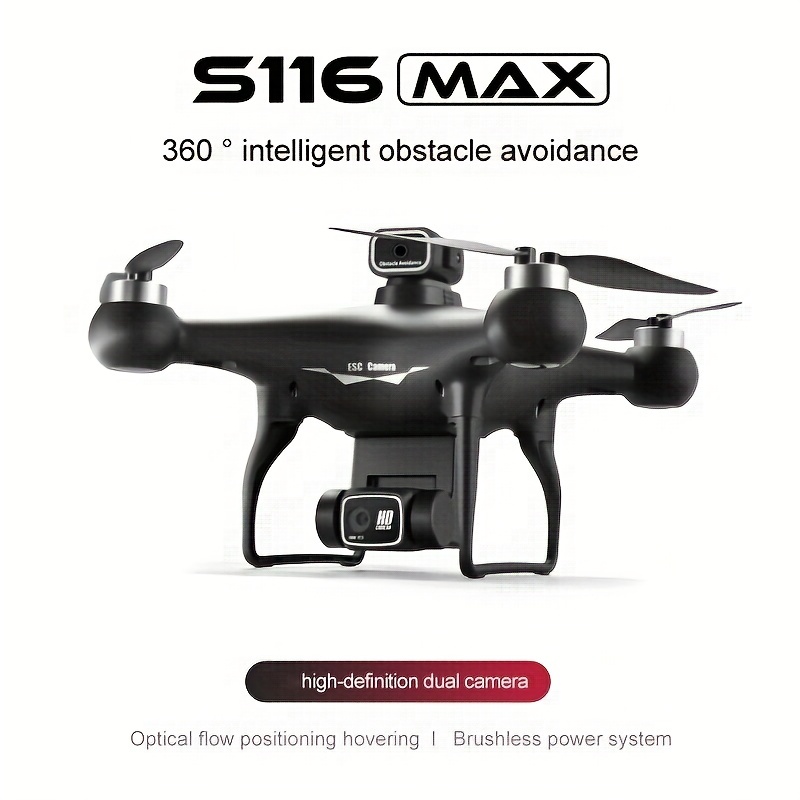 S116 Brushless Strong Wind-resistant Drone With Optical Flow Positioning  For More Stable Four-axis Remote Control Aircraft