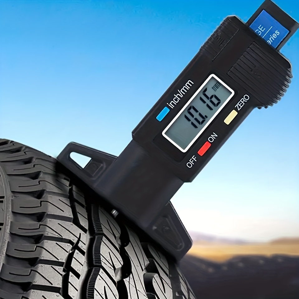 Jauge de profil de pneu numérique - LED - Jauge de bande