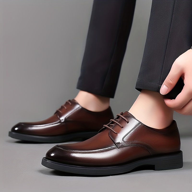 Apron toe fashion dress shoes