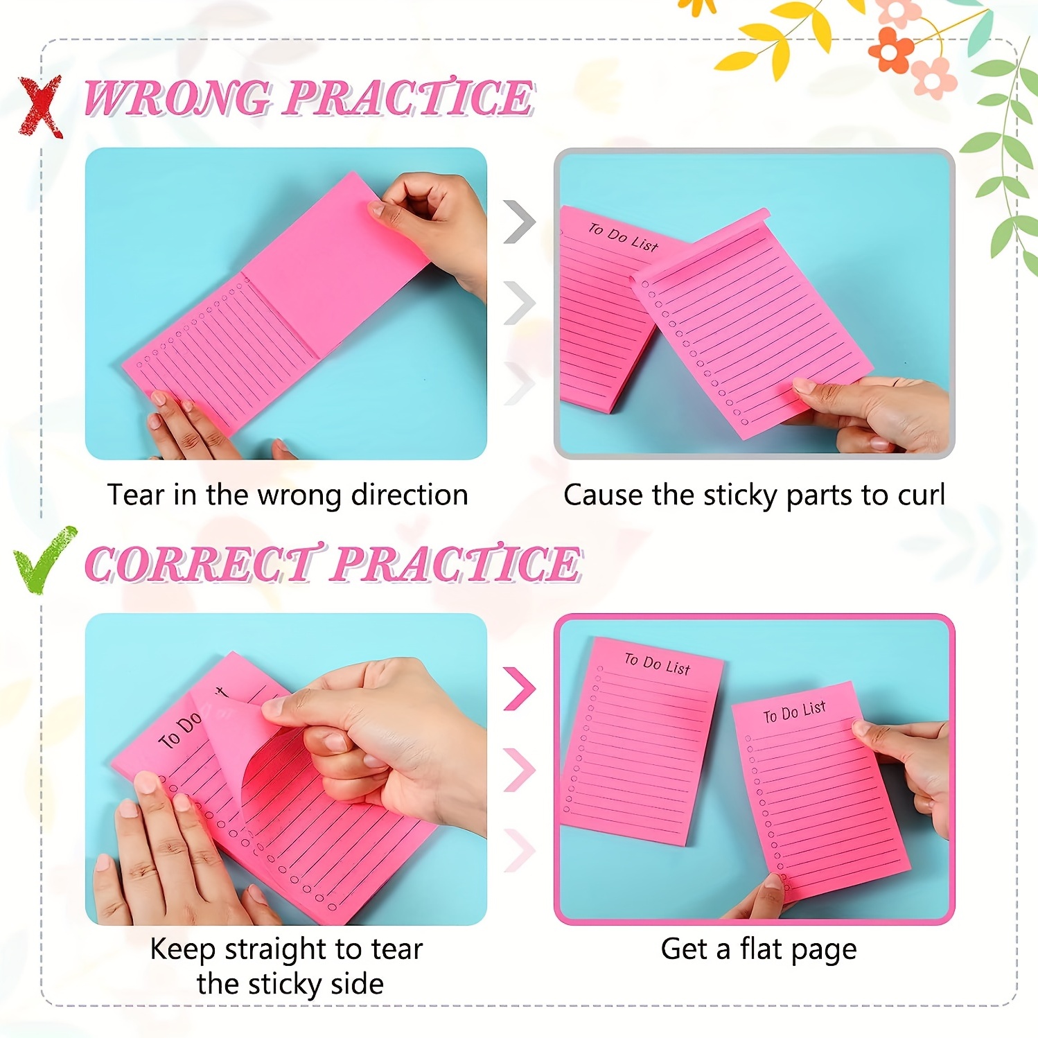 Funny Notepads Cute Office Supplies Appreciation Sticky Note - Temu