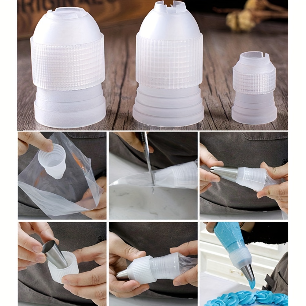 Icing bag outlet coupler