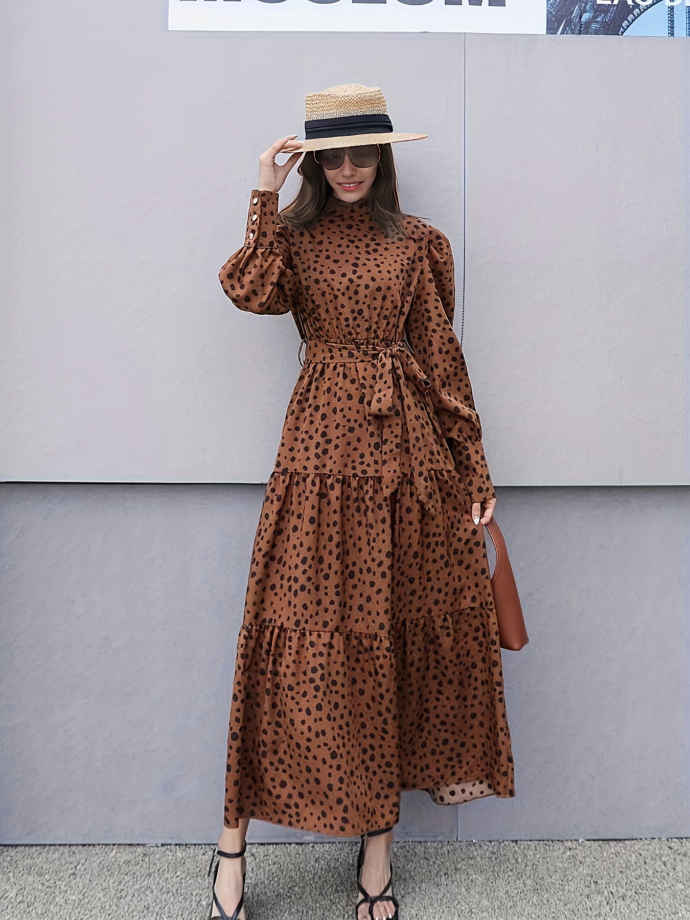 Dalmatian shop maxi dress