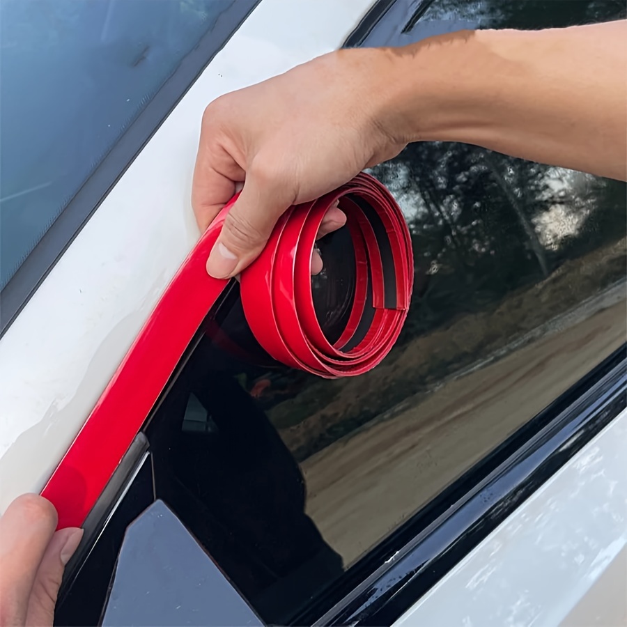 2M Red Car Interior Door Edge Line Molding Trim Strip Decorate DIY  Accessories.