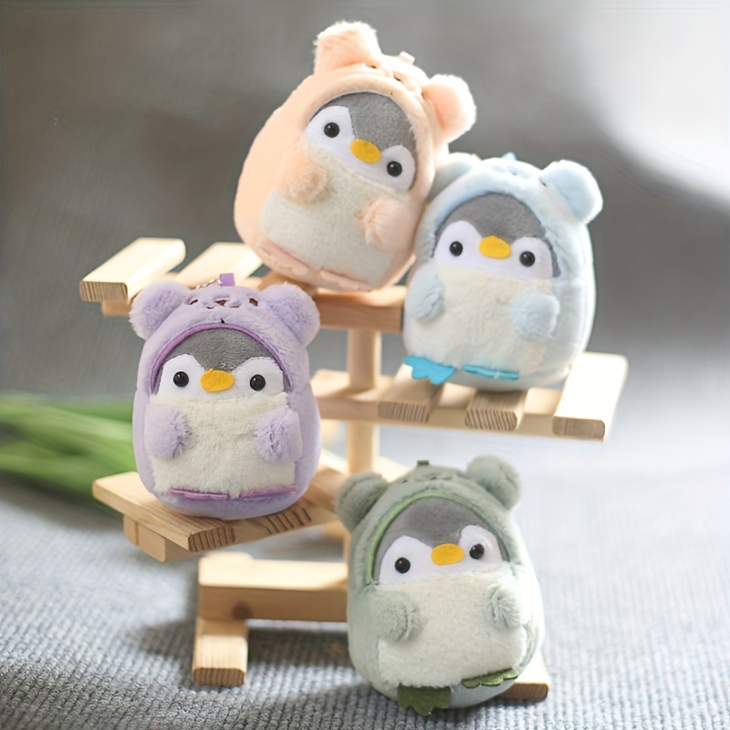 Llaveros de peluche de pingüino pequeño para niños, lindo muñeco de  peluche, juguetes Kawaii de Anime para niños, llavero colgante, regalo de  cumpleaños para mujer y niña, nuevo - AliExpress