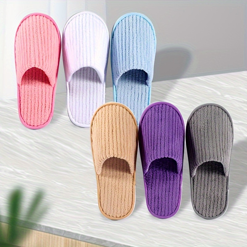 Pedicure Slippers Disposable Flip Flops Foam Multi Color - Temu