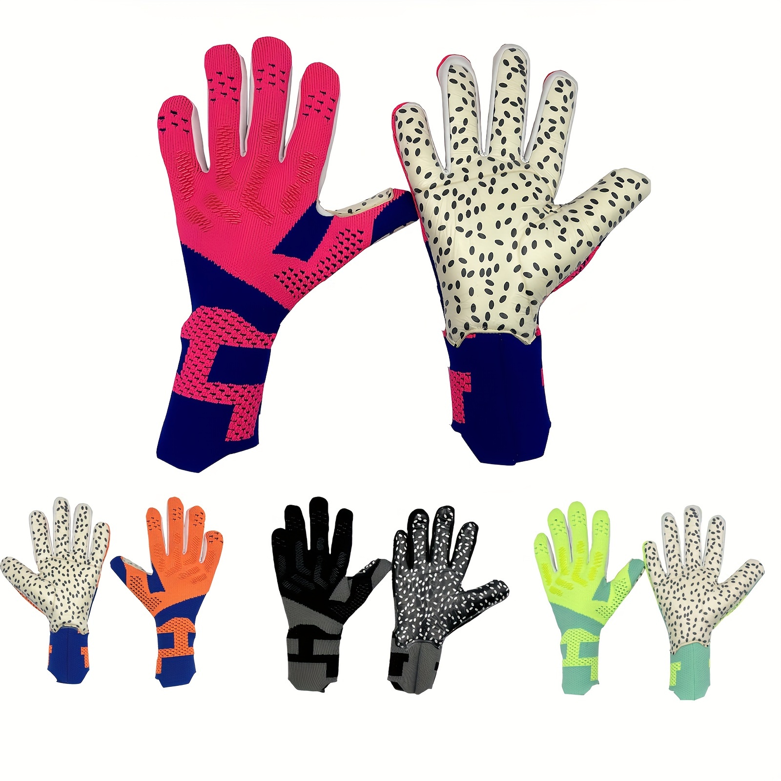 Guantes Portero Fútbol Guantes Unisex Agarre Fuerte - Temu