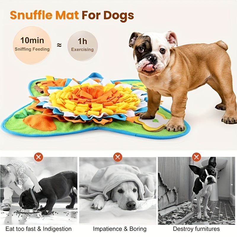 Dog Snuffle Mat Foldable Pet Slow Feeding Mat Puppy Sniffing - Temu