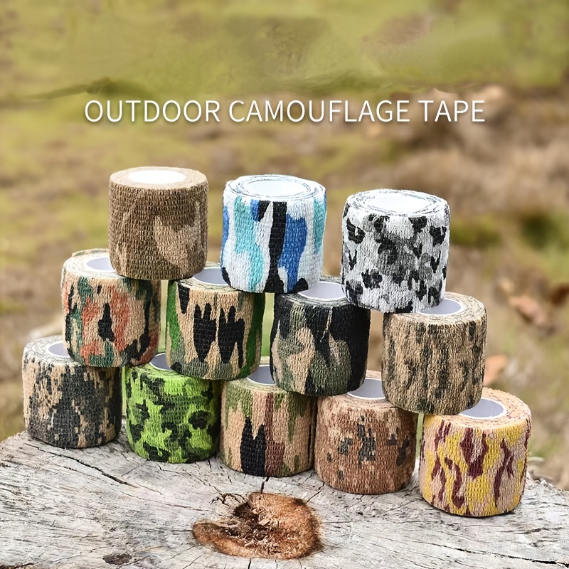 Camo Tape: Outdoor Camping Waterproof Stealth Duct Tape - Temu Canada