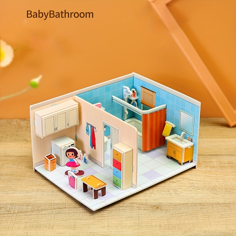 8 DIY Miniature Cardboard Doll Houses 
