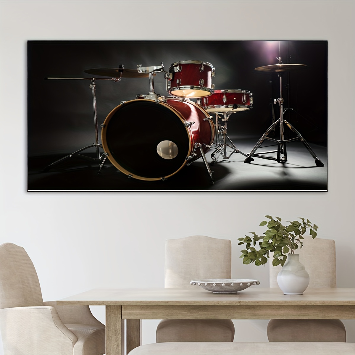 Unframed Musical Theme Canvas PrintUnframed Musical Theme Canvas Print  