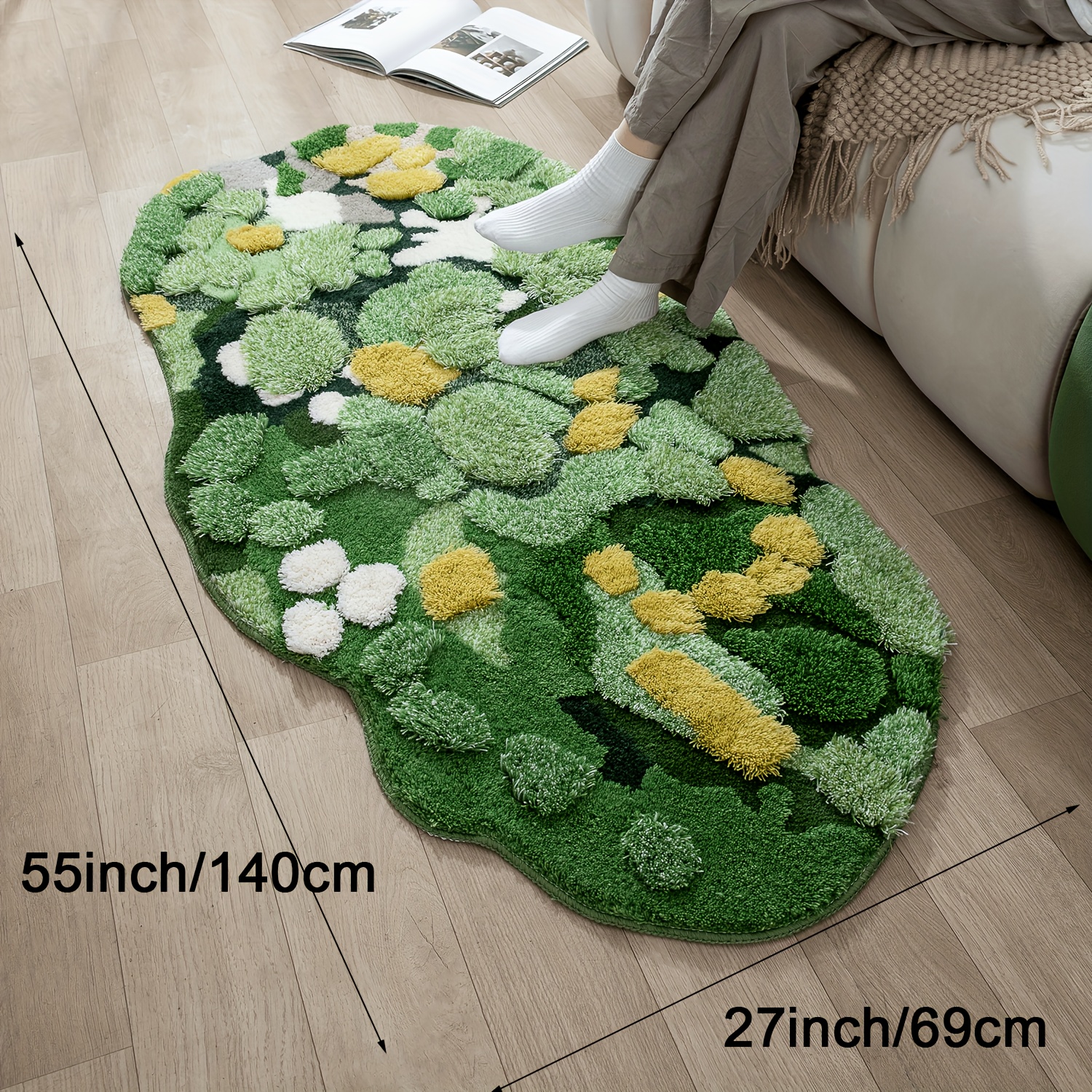 Plant carpet material Wrapped moss carpet gift diy adult handmade
