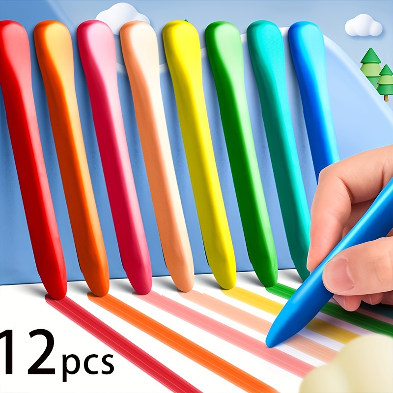 36 Colors Triangle Crayons Creative Washable and Non Toxic
