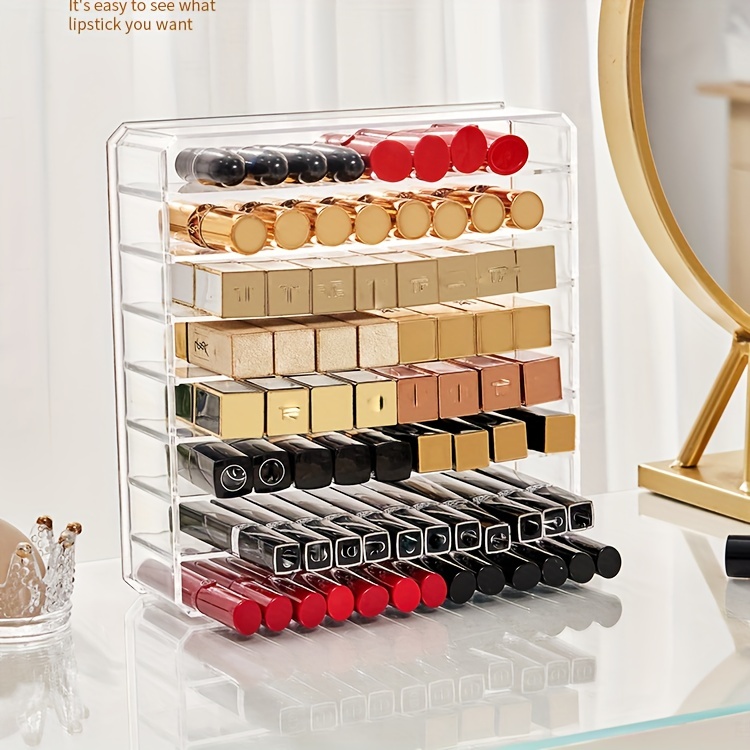 DEPOTTING MAKEUP CONTAINERS Lipstick Eye Shadow Box with Mirror £7.45 -  PicClick UK