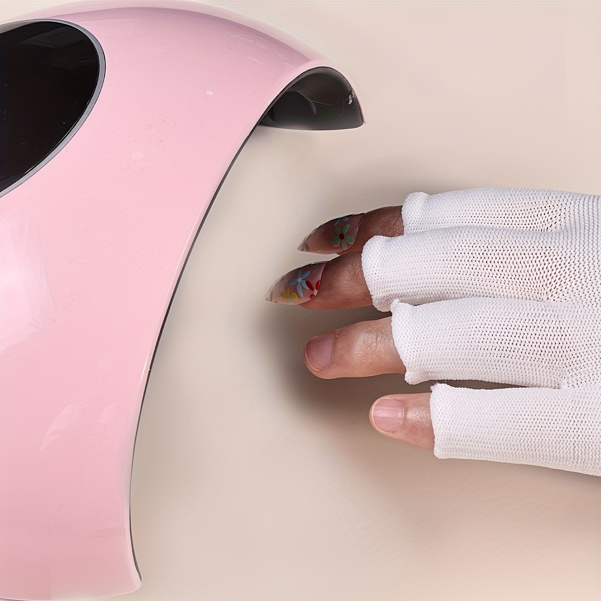 Uv Gloves Gel Nail Lamp Professional Uv Protection Gloves - Temu