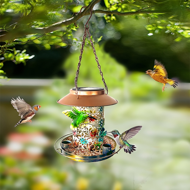 Mini mangeoire à oiseaux en métal à suspendre Rouge Attire les hirondelles  et autres oiseaux Boule de graisse Outil d'alimentation pour oiseaux  Décoration de jardin : : Terrasse et Jardin