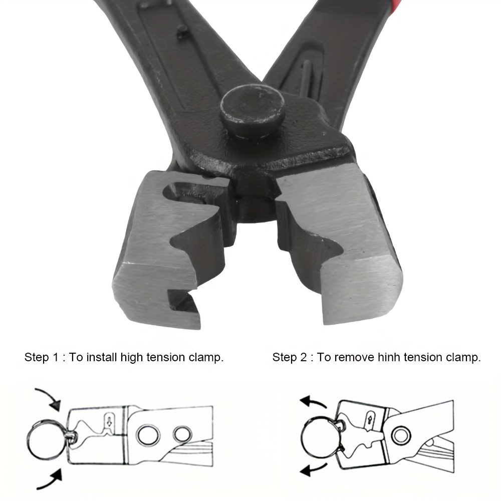 Car Hose Crimping Pliers Vise Collar Clamp Hand Tool