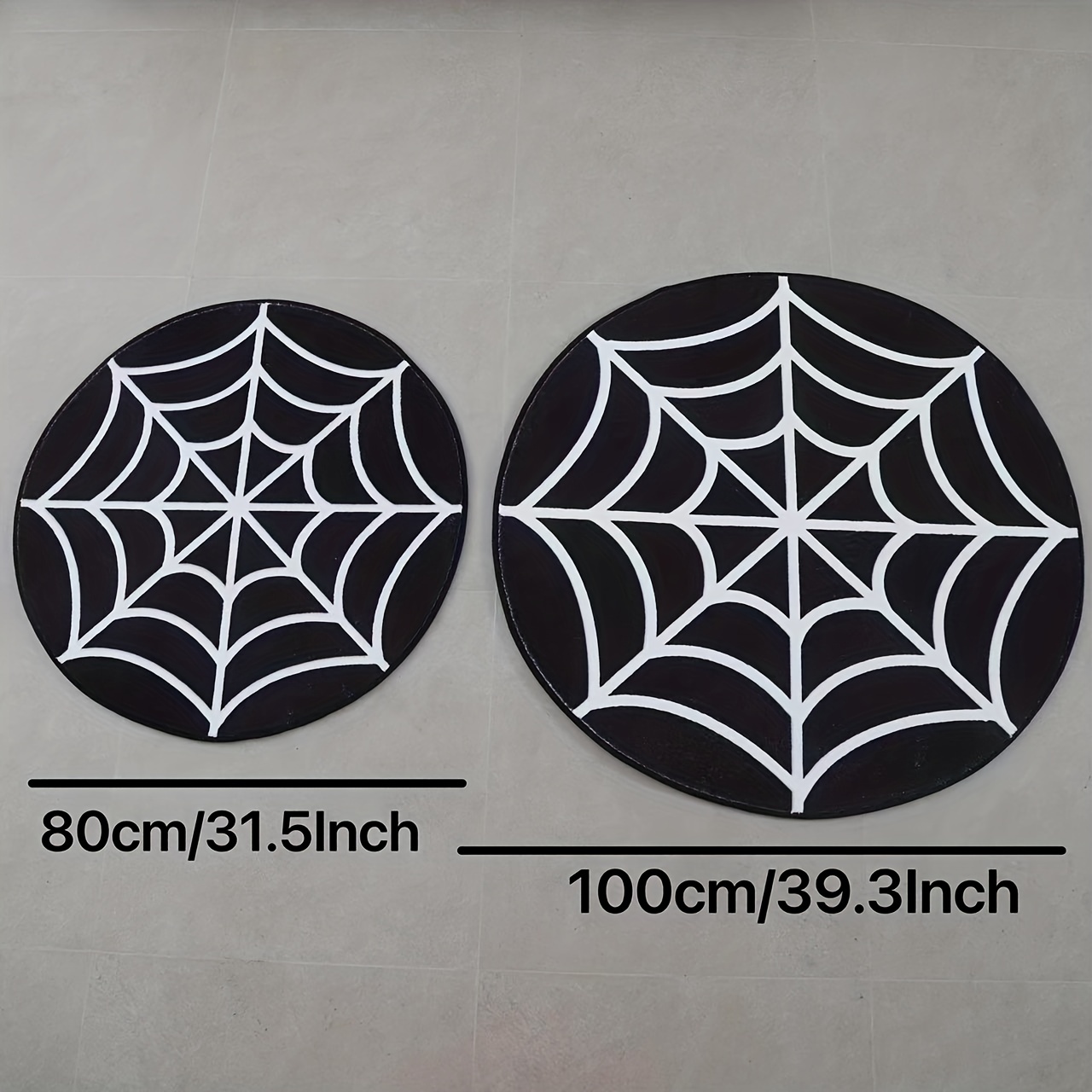 Halloween Spiderweb Pattern Floor Mat Soft And Comfortable - Temu