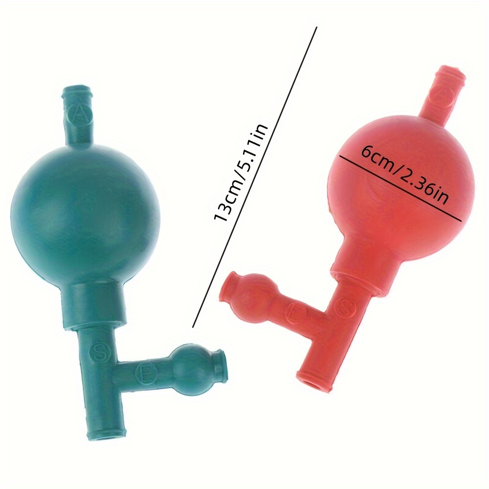 Rubber Three-Way Quantitative Suction Bulb