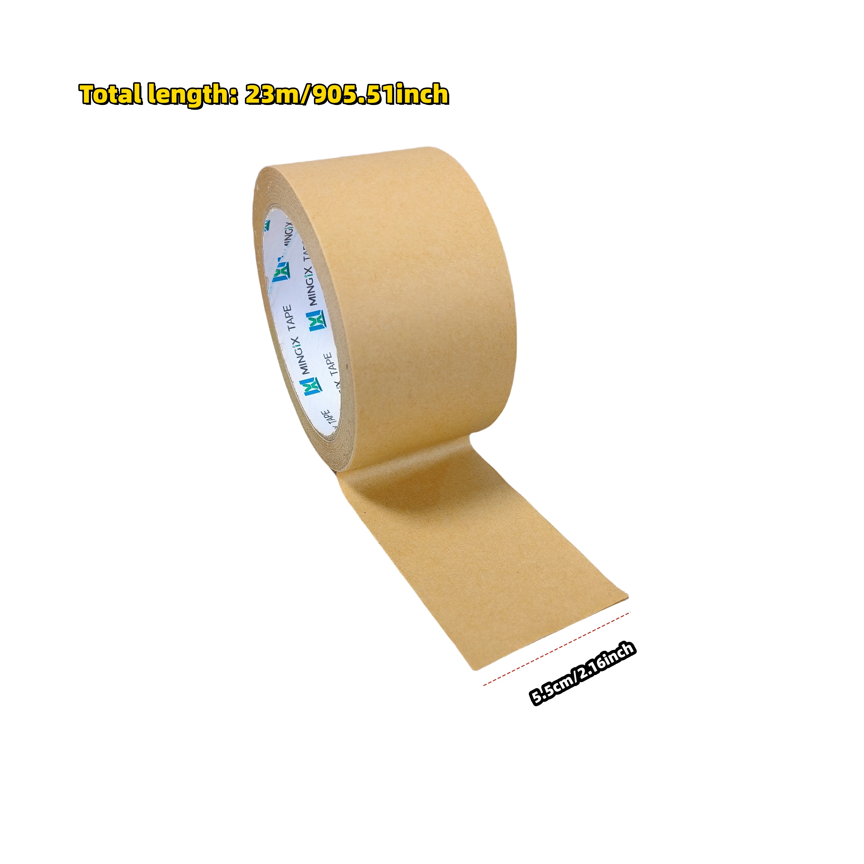 2 Rolls Self Adhesive Framing Tape Picture Frame Backing Tape Framing Tape  Roll Paper Packing Tape