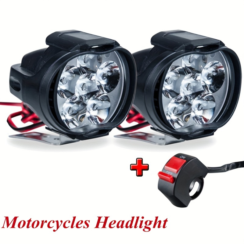 Wasserdichtes Motorrad-LED-Licht mit 15 weißen LEDs für