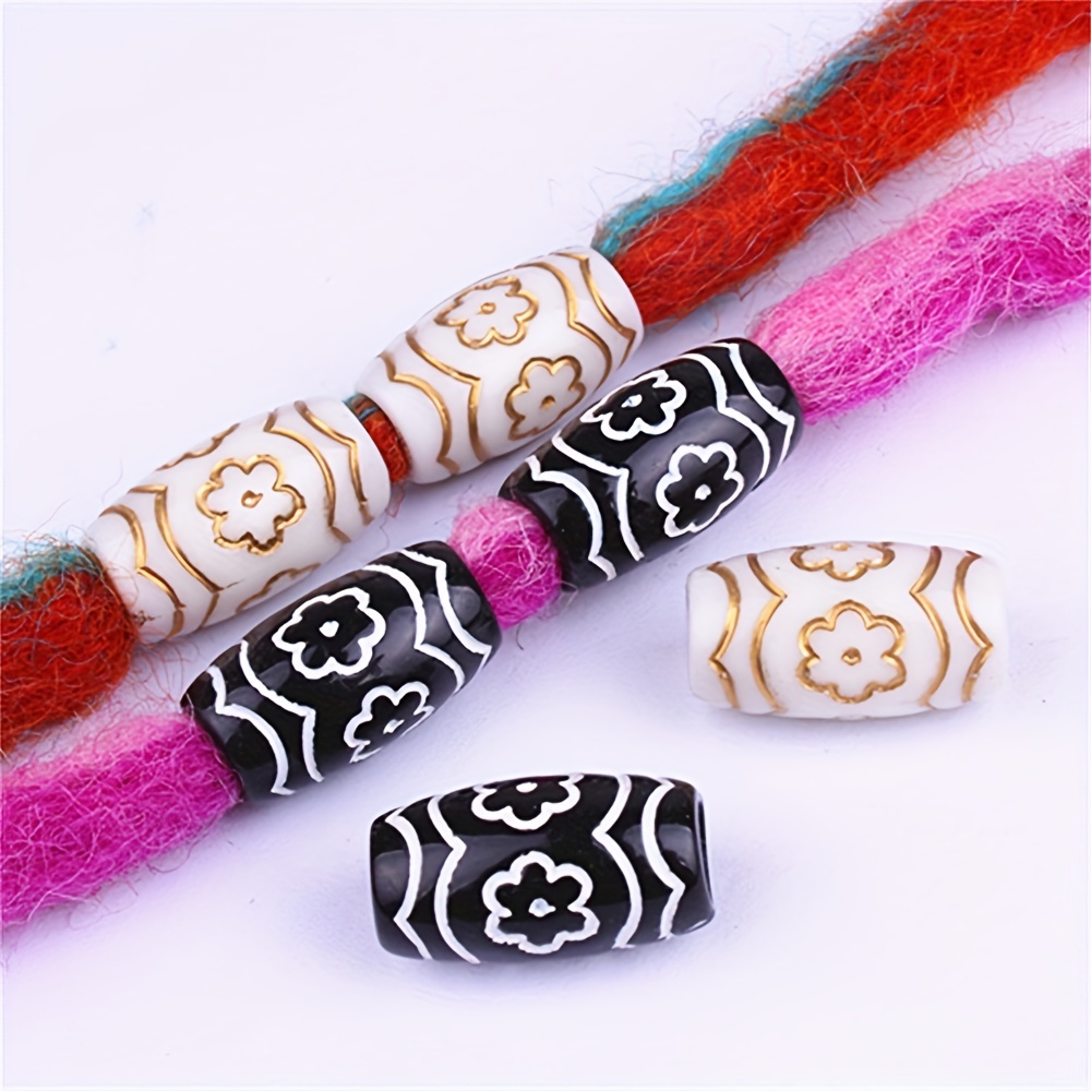 Dreadlock Braid Hair Rings Accessories Diy Hair Accessories - Temu