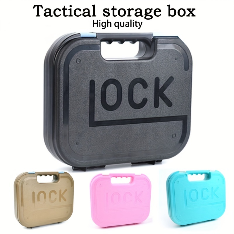 Gun Pistol Case Hard New Version, Tactical Storage Box - Temu