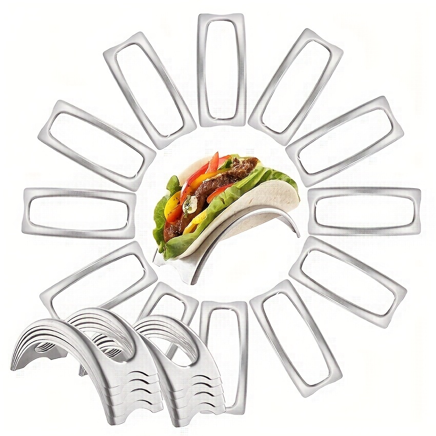 Stainless Steel Taco Holder Mexican Taco Rack Kitchen - Temu