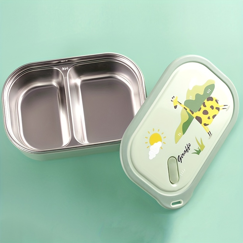 Stainless Steel Bento Box, Portable Lunch Box For Tees Or Adult,  Compartment Sealed Food Storage Containers, Stackable Insulated Food  Container For Outing Meal And Snack Packaging For Teenagers And Workers,  For Back