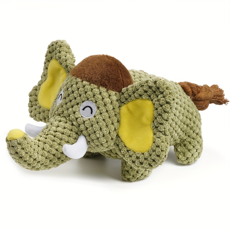 Pig Elephant Design Dog Toys Squeaky Dog Chew Durable Toys - Temu