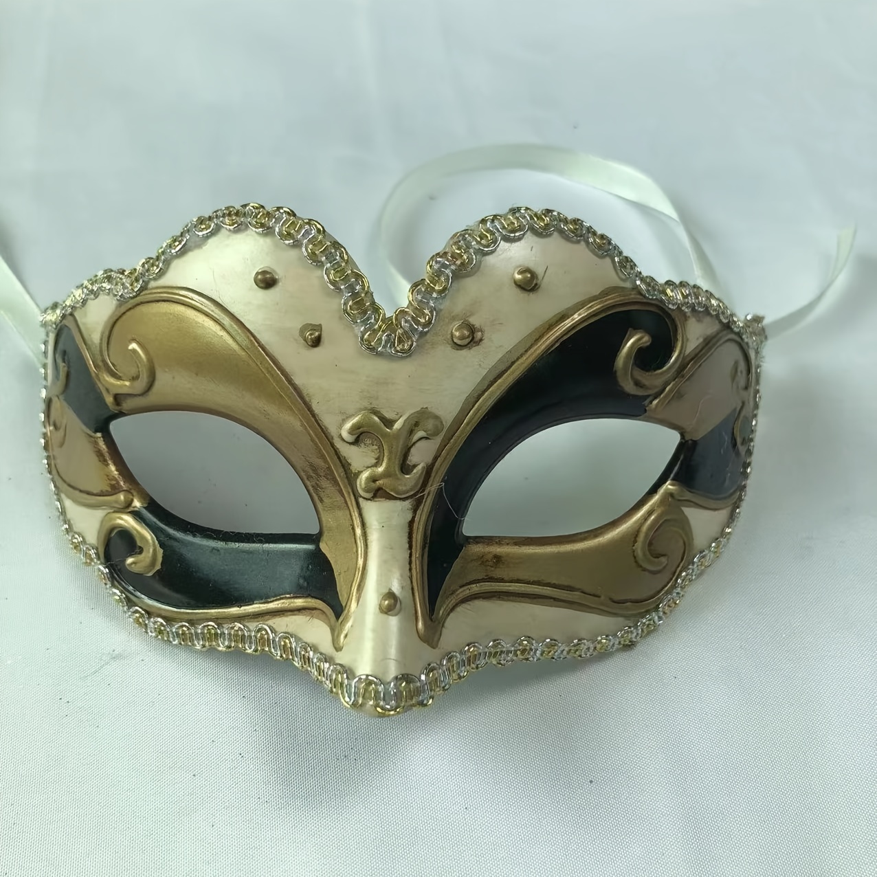 Antique Venetian Mardi Gras Masquerade Party Ball Mask Men - Temu