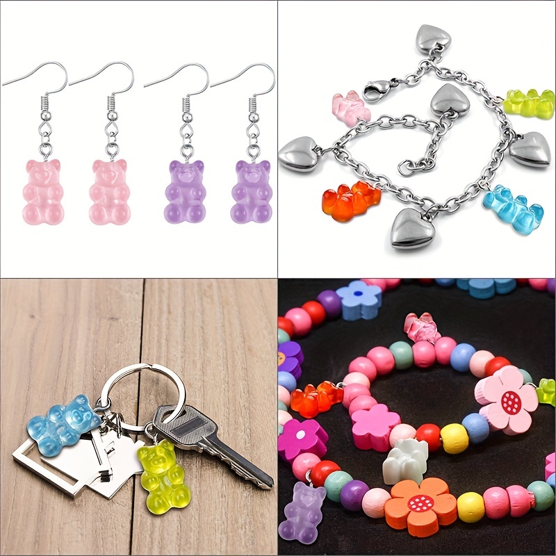 Cute Resin Love Candy Shape Creative Bracelet Necklace - Temu