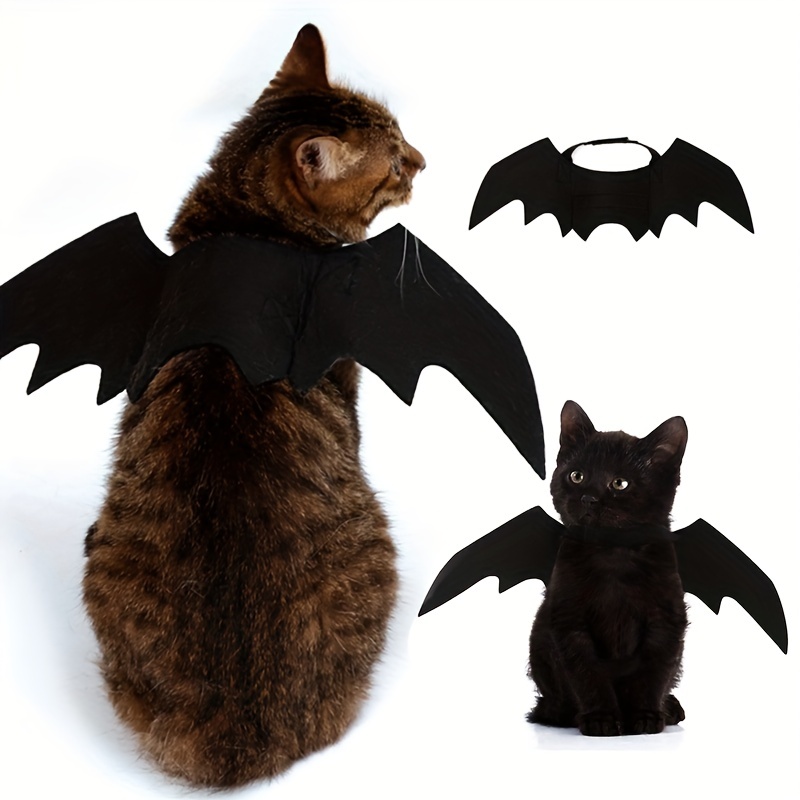 Grande Figurine chat MALPUSS de 24 cm avec des ailes de chauve-souris