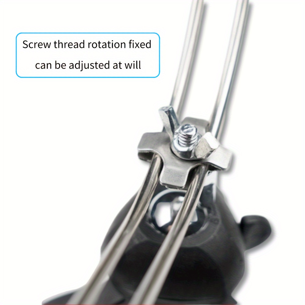 Adjustable Anti slip Stainless Steel Fishing Rod Bracket - Temu Canada