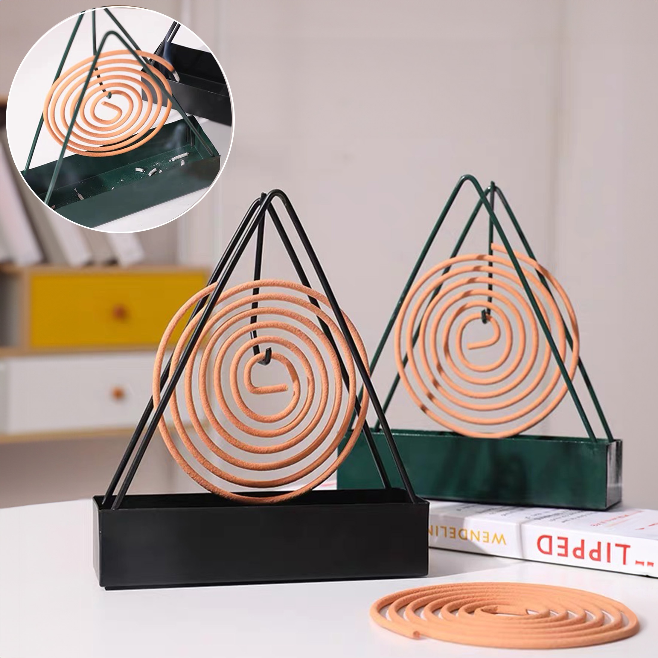 1pc mosquito coil holder triangular design - Temu Georgia