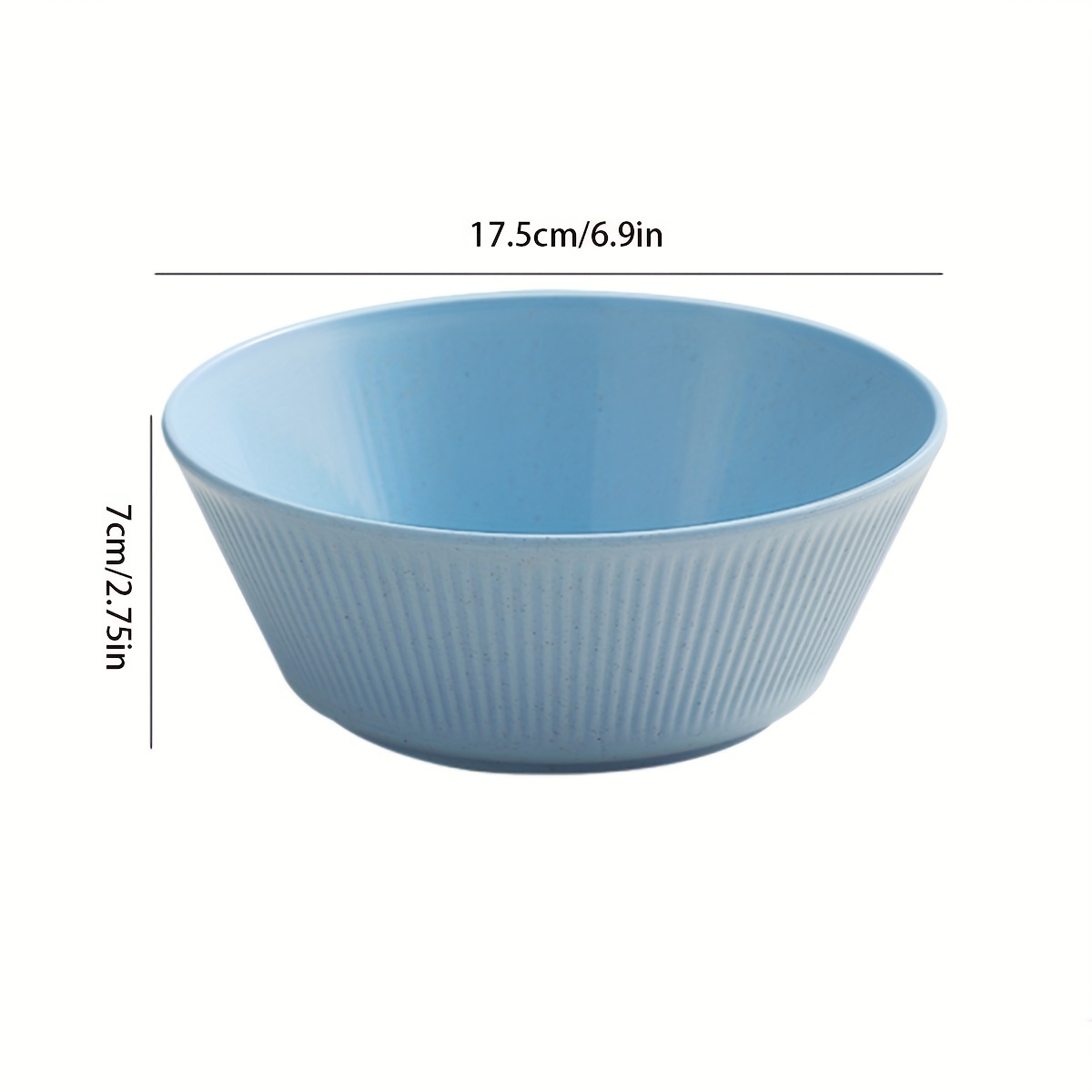 Rimini Large Dark Blue Melamine Serving Bowl