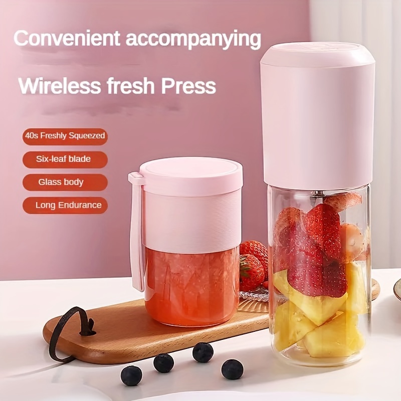 10pcs Portable Blender, Electric Blender Bottle Juicer Cup, Personal Blender for Shakes and Smoothies Mini Juicer Wireless Fruit Blenders Bottle